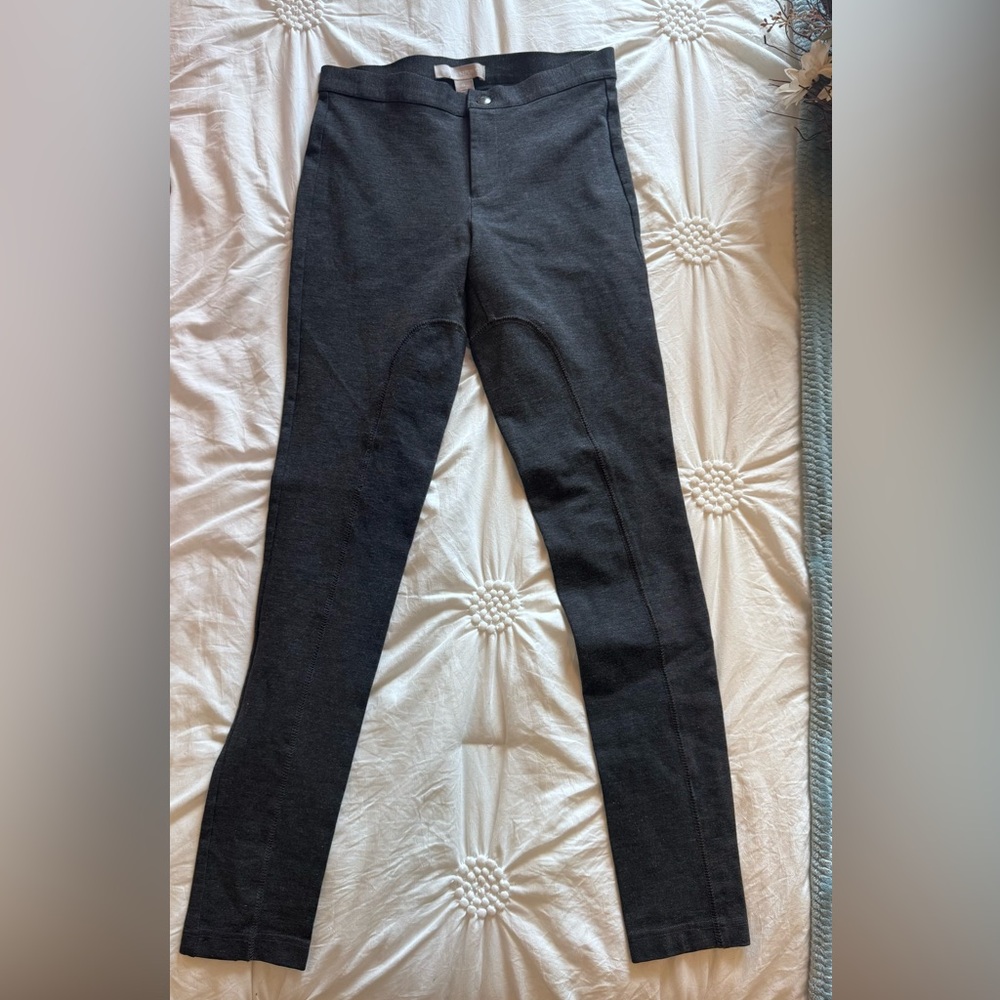 Banana Republic Dark Grey Trouser-Style Leggings